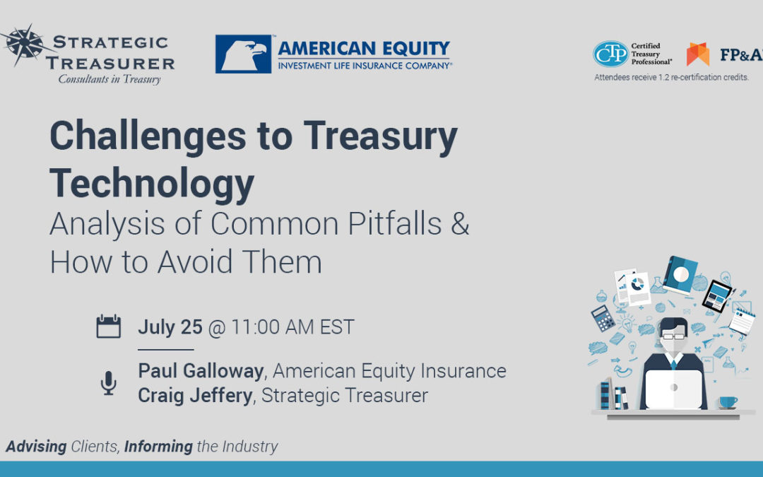 Challenges to Treasury Technology