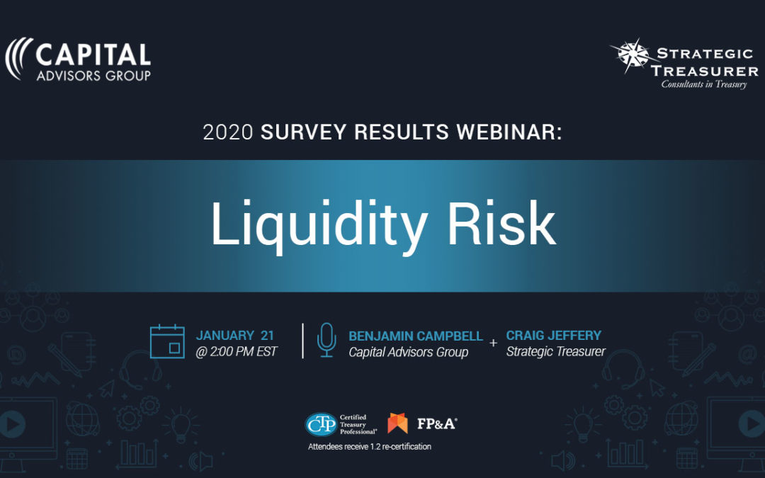 Liquidity Risk: Survey Results Webinar
