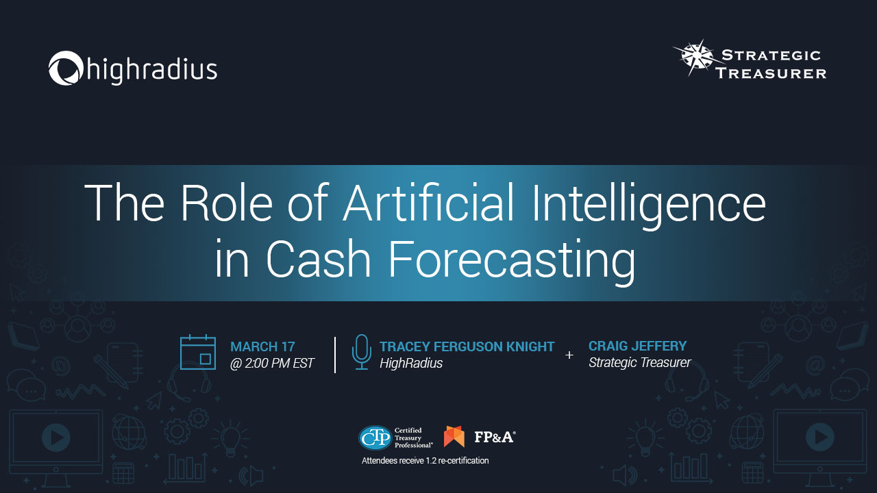 The Role of AI in Cash Forecasting Webinar