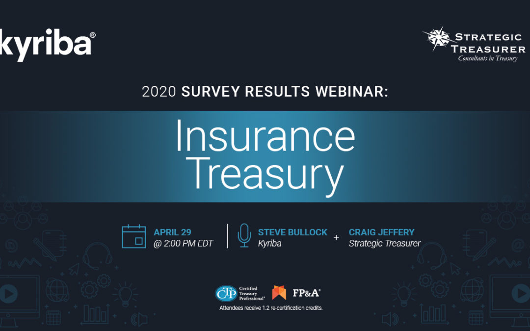 Webinar: Insurance Treasury: 2020 Survey Results