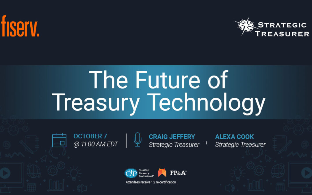 Webinar: The Future of Treasury Technology