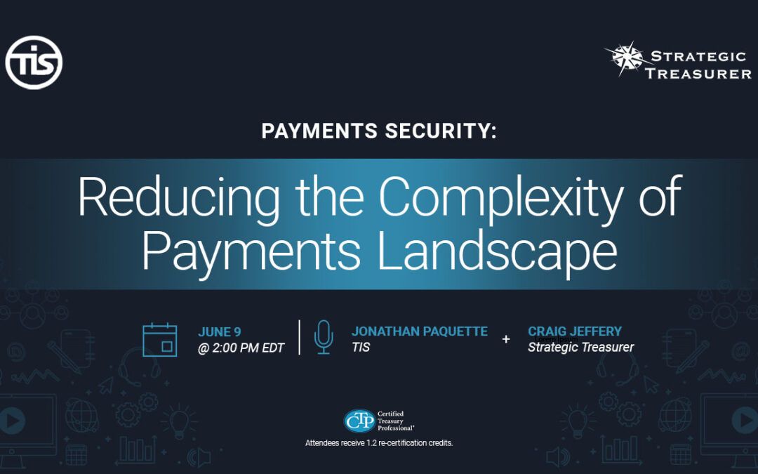 Webinar: Reducing the Complexity of Payment Landscape