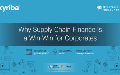 Webinar: Why Supply Chain Finance Is a Win-Win for Corporates | October 28