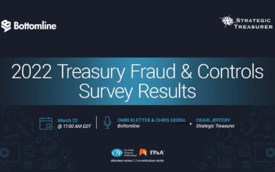Webinar: 2022 Treasury Fraud & Controls Survey Results | March 22