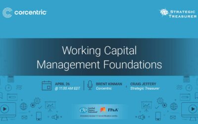 Webinar: Working Capital Management Foundations | April 26