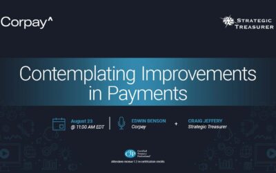 Webinar: Contemplating Improvements in Payments | August 23