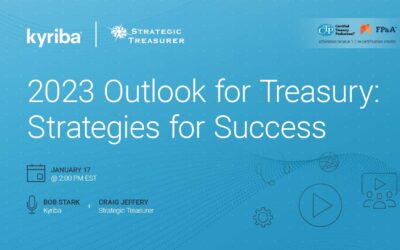 Webinar: 2023 Outlook for Treasury: Strategies for Success | January 17