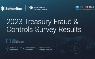 Webinar: 2023 Treasury Fraud & Controls Survey Results | April 4