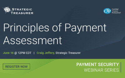 Webinar: Payment Security Webinar Series: Principles of Payment Assessment | June 16