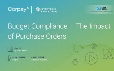 Webinar: Budget Compliance – The Impact of Purchase Orders | July 18