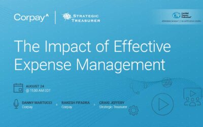 Webinar: The Impact of Effective Expense Management | August 24