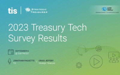 Webinar: 2023 Treasury Tech Survey Results | September 6