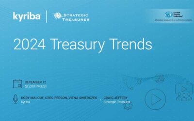 Panel Discussion: 2024 Treasury Trends | December 12