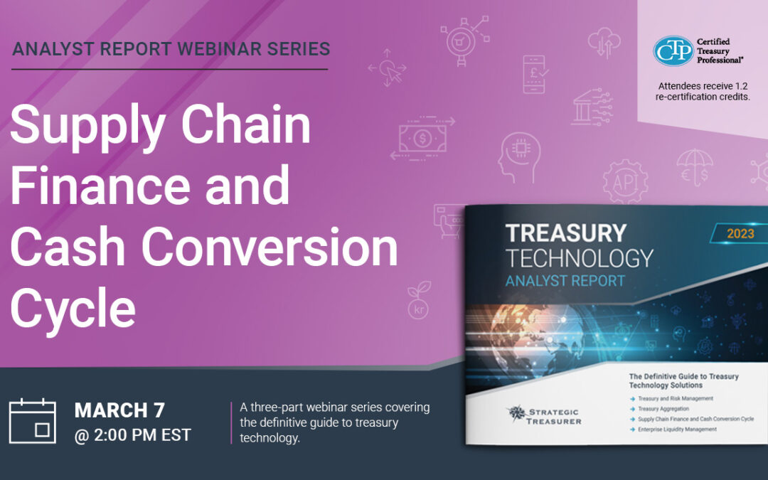 Webinar: Supply Chain Finance and Cash Conversion Cycle | March 7