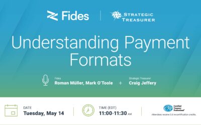Webinar: Understanding Payment Formats | May 14