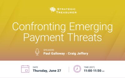Webinar: Confronting Emerging Payment Threats | June 27