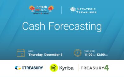 Fintech Hotseat Head-to-Head:  Cash Forecasting | December 5