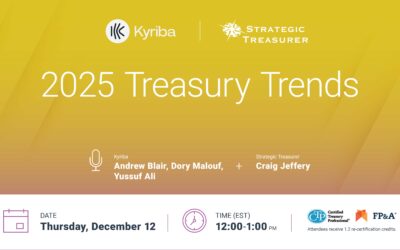 Webinar: 2025 Treasury Trends | December 12