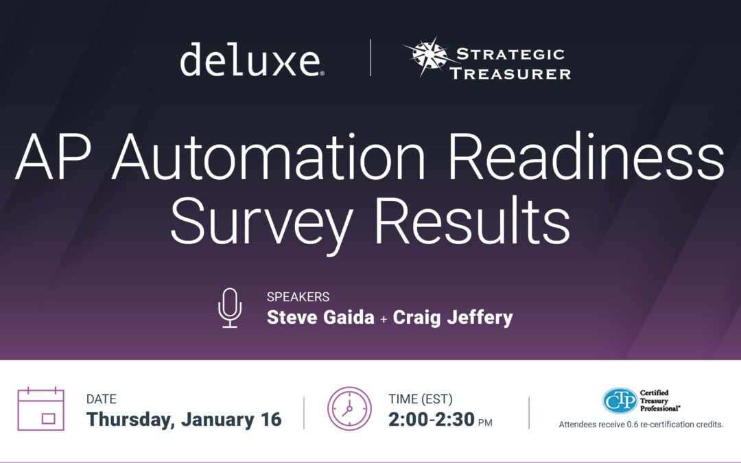 Webinar: AP Automation Readiness Survey Results | January 16