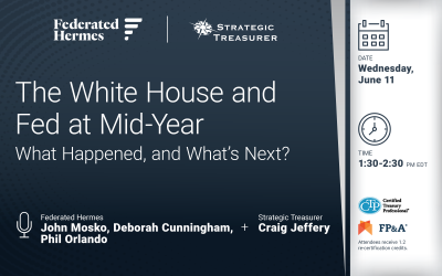Webinar: The White House and Fed at Mid-Year: What Happened, and What’s Next? | June 11