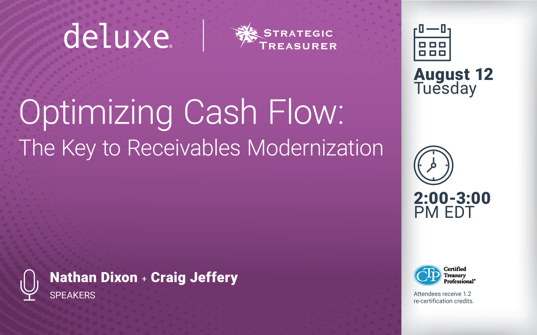 Webinar: Optimizing Cash Flow: The Key to Receivables Modernization | August 12