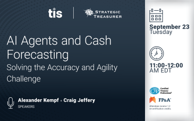 Webinar: AI Agents and Cash Forecasting: Solving the Accuracy and Agility Challenge | September 23