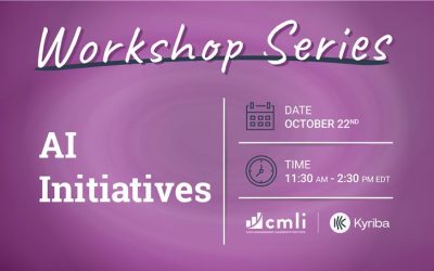 Workshop: AI Initiatives | October 22