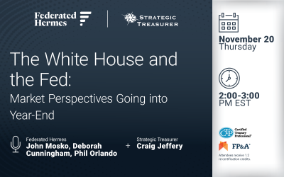 Webinar: The White House and the Fed: Market Perspectives Going into Year-End | November 20