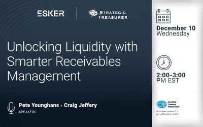 Webinar: Unlocking Liquidity with Smarter Receivables Management | December 10