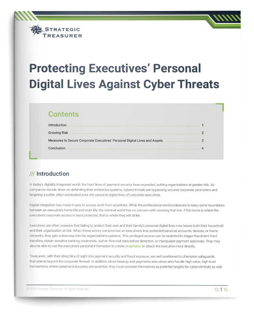 Treasury's Role in Transforming Accounts Payable Into a Profit Center