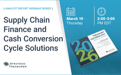 Webinar: Supply Chain Finance and Cash Conversion Cycle Solutions | March 19