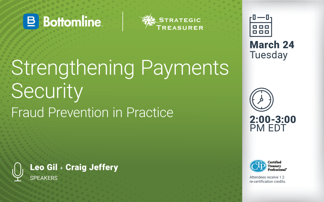 Webinar: Strengthening Payments Security: Fraud Prevention in Practice | March 24