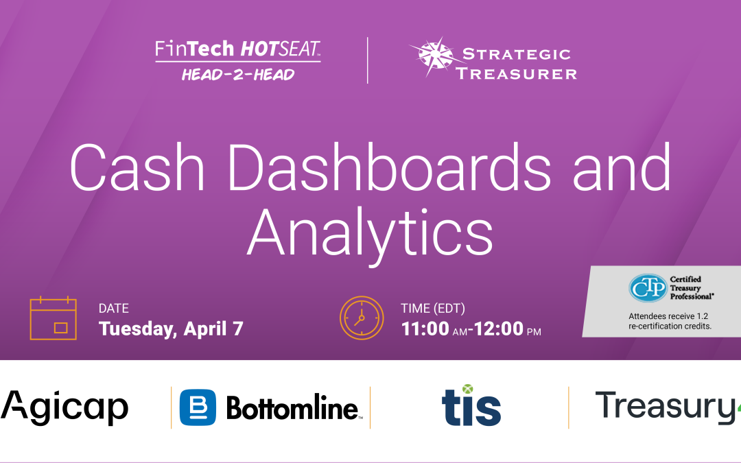 Fintech Hotseat Head-2-Head: Cash Dashboards and Analytics