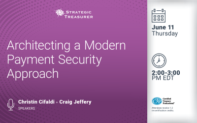 Webinar: Architecting a Modern Payment Security Approach | June 11