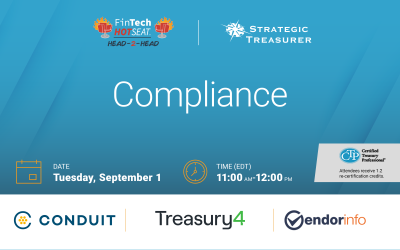 Fintech Hotseat Head-2-Head: Compliance | September 1