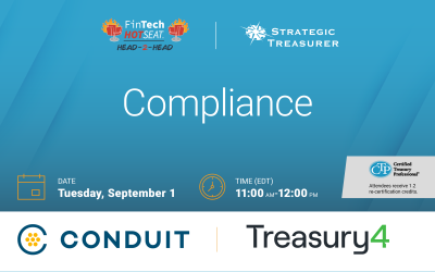 Fintech Hotseat Head-2-Head: Compliance | September 1