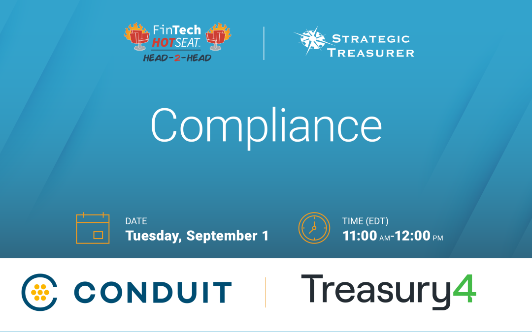 Fintech Hotseat Head-2-Head: Compliance | September 1
