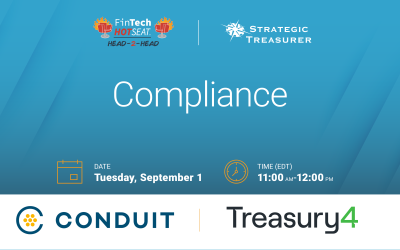 Fintech Hotseat Head-2-Head: Compliance | September 1