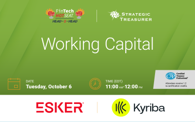 Fintech Hotseat Head-2-Head: Working Capital | 6 October