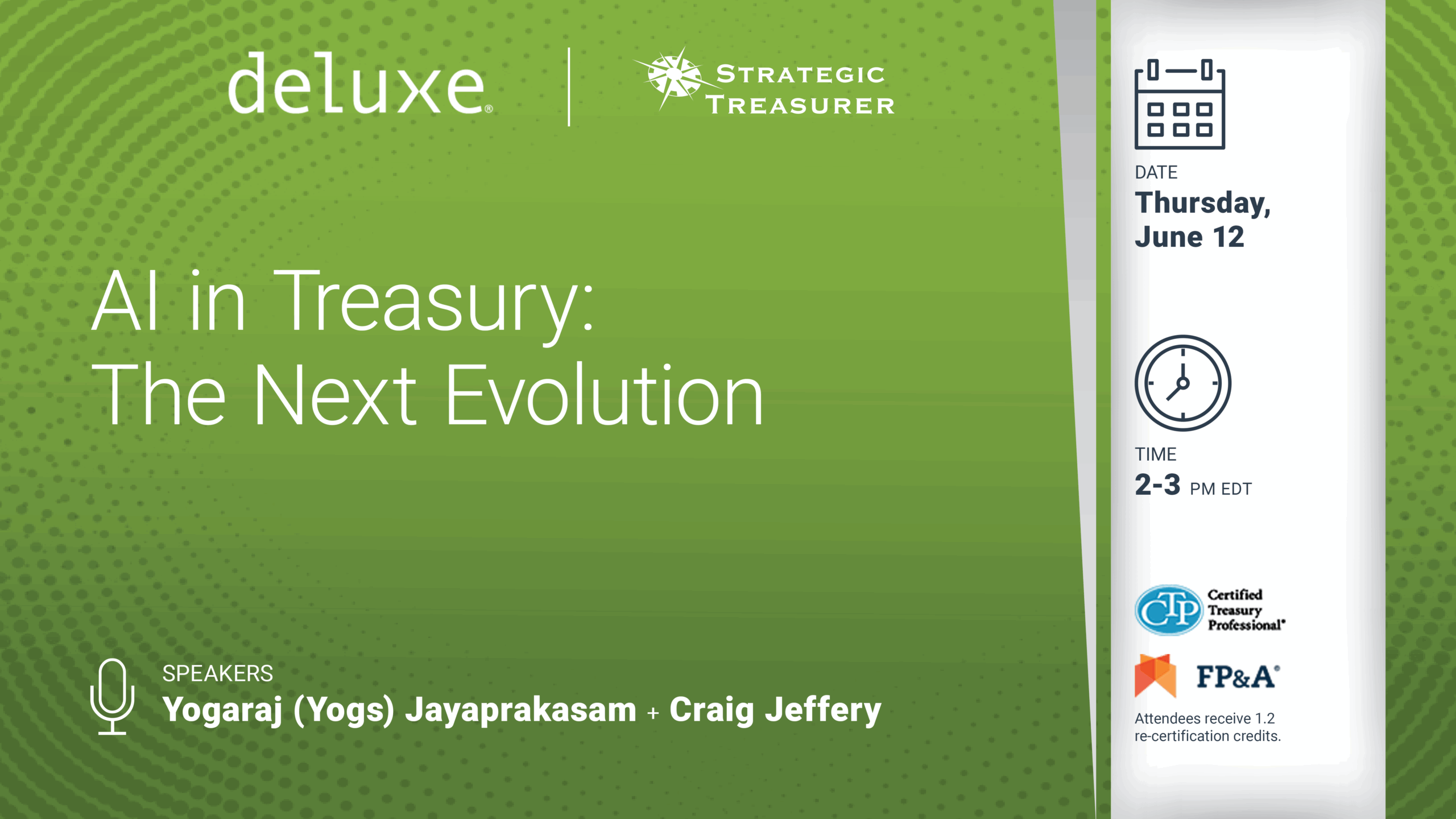 Webinar: AI in Treasury: The Next Evolution | June 12