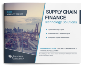 2018 Supply Chain Finance Solutions Analyst Report