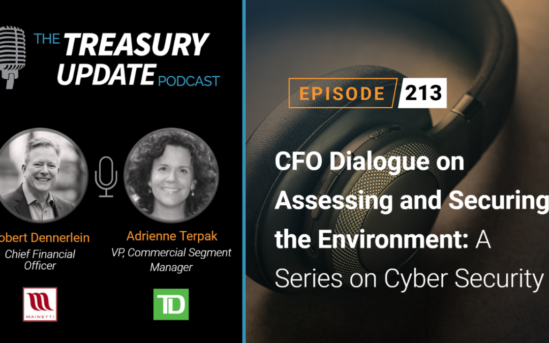 #213 – CFO Dialogue on Assessing and Securing the Environment: A Series on Cyber Security (Mainetti & TD Bank)