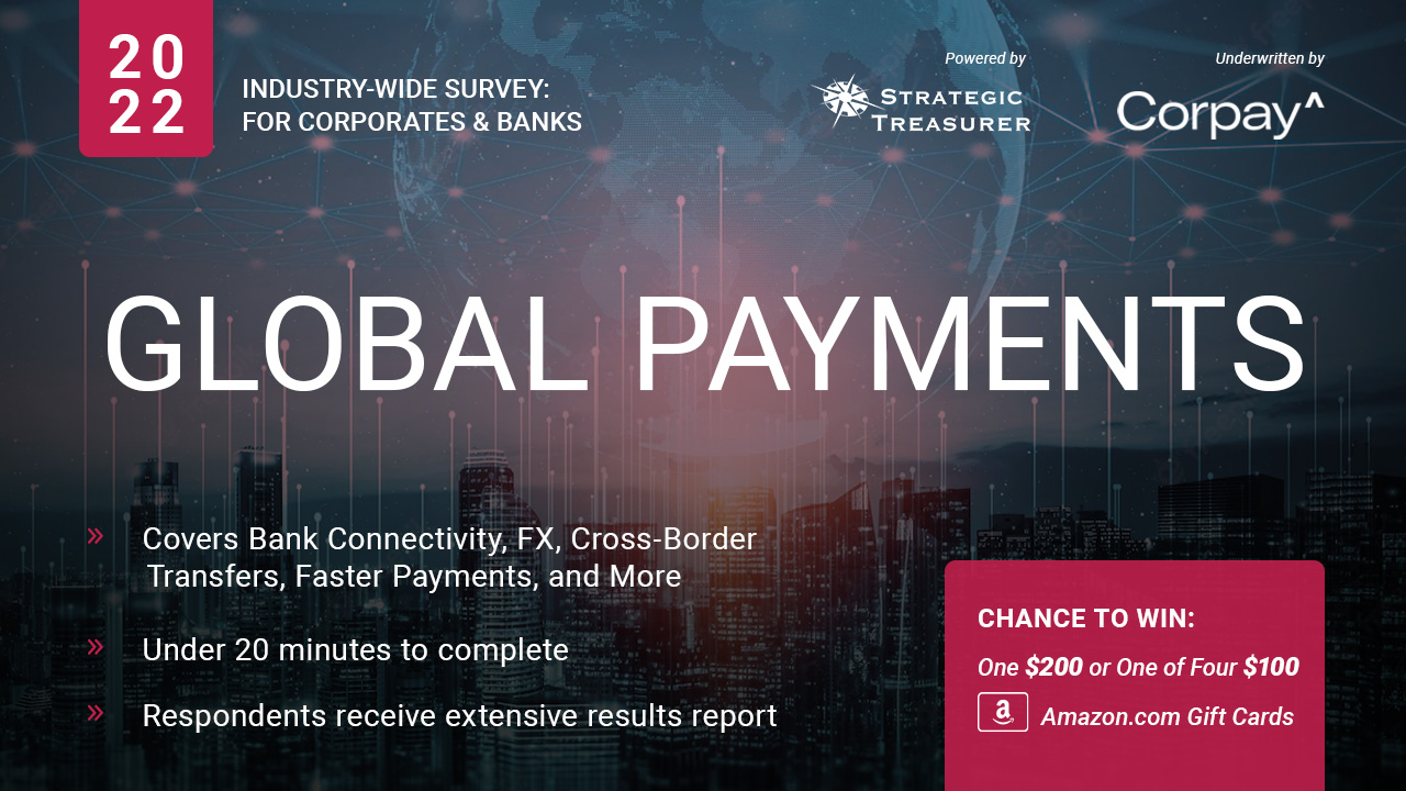 2022 Global Payments Survey Strategic Treasurer