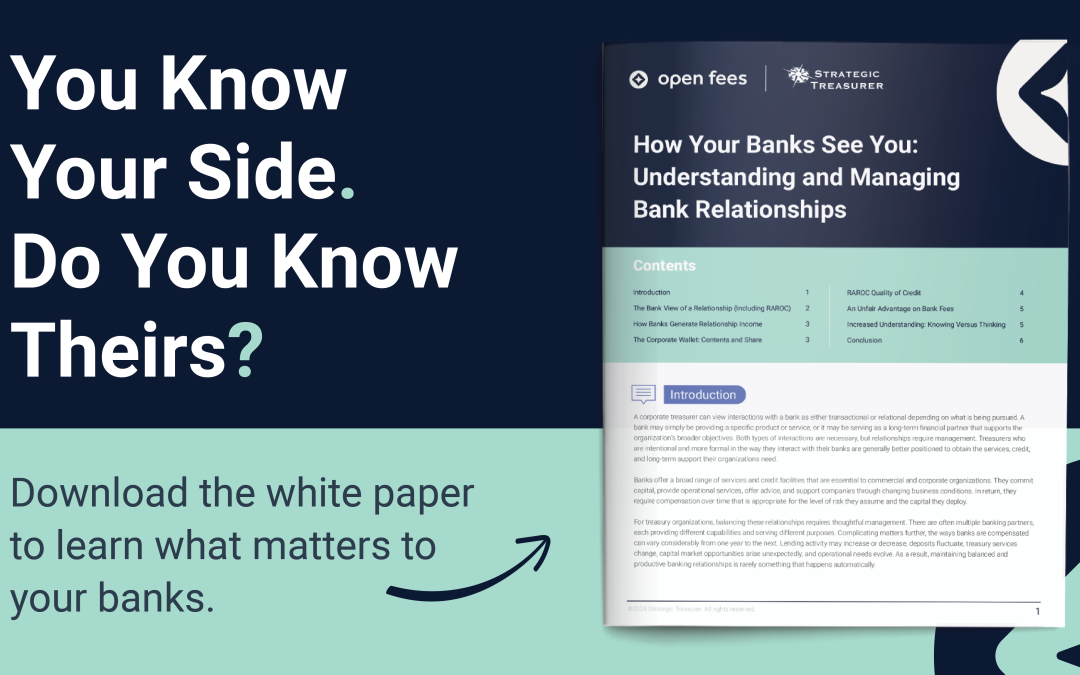 How Your Banks See You: Understanding and Managing Bank Relationships