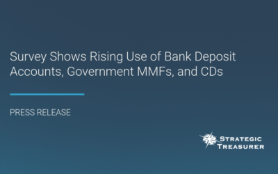Survey Shows Rising Use of Bank Deposit Accounts, Government MMFs, and CDs