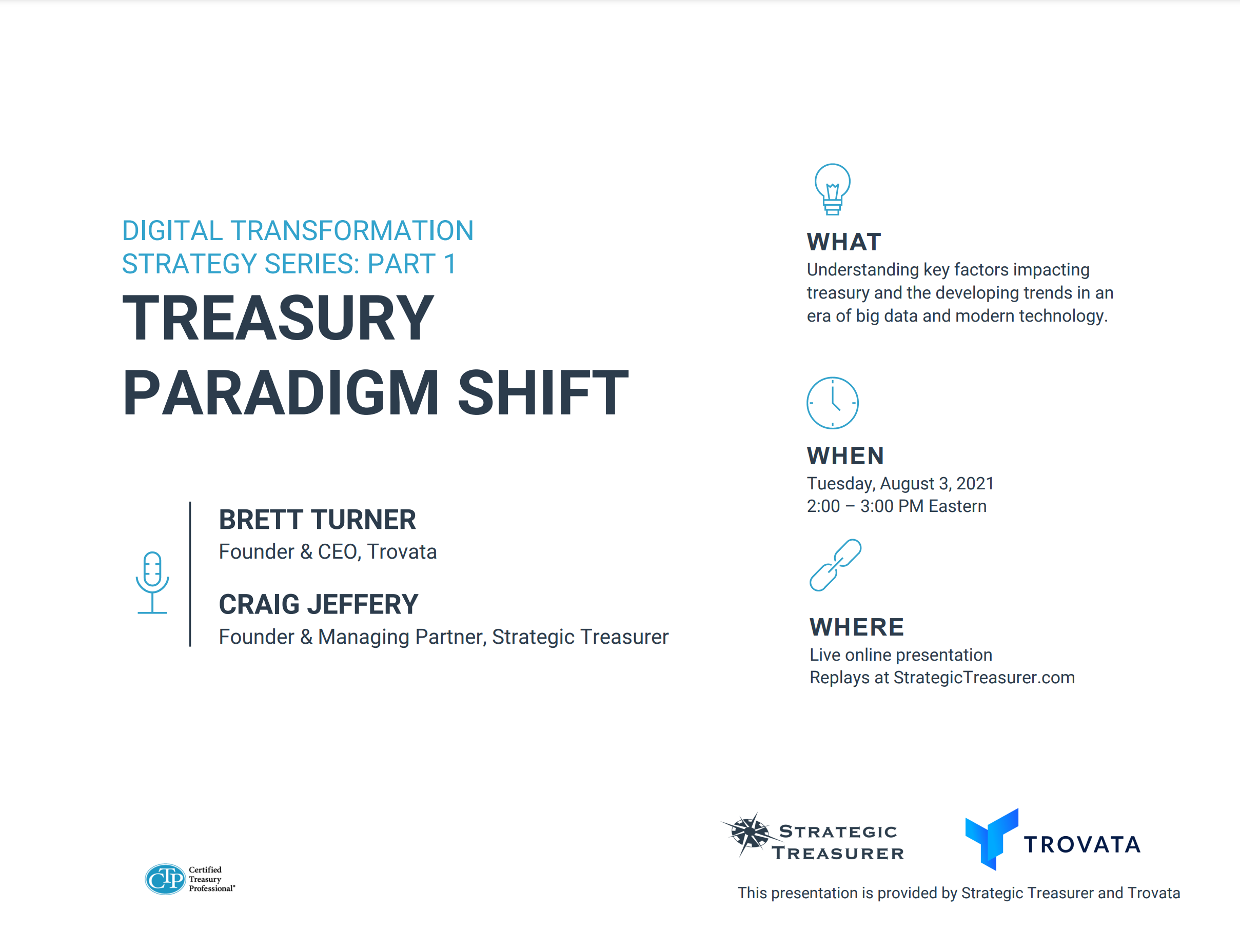 Treasury Paradigm Shift | On-Demand Webinar