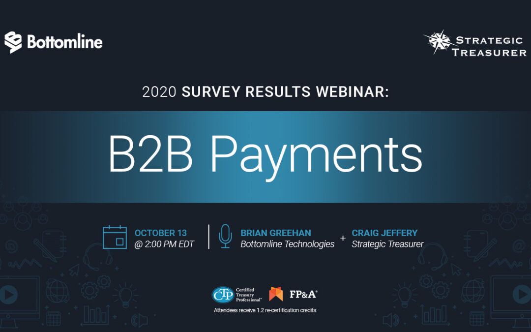Webinar: B2B Payments: 2020 Survey Results
