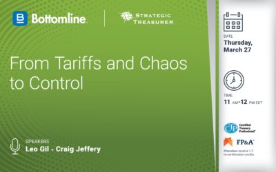 Webinar: From Tariffs and Chaos to Control | March 27