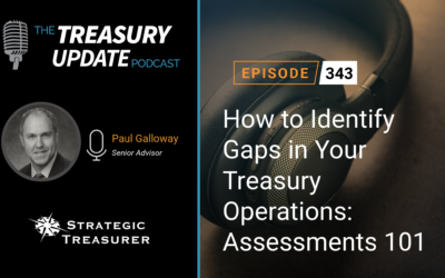 #343 – How to Identify Gaps in Your Treasury Operations: Assessments 101