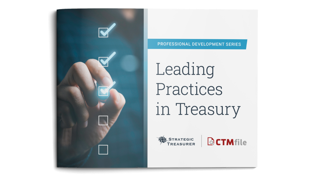 Guide to Excellence in Treasury eBook